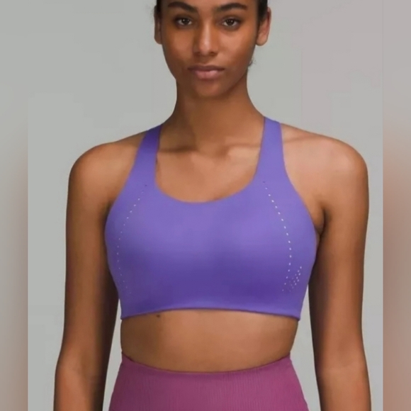 Lululemon Air Support Bra High Support Purple Size 36DD - Picture 3 of 11